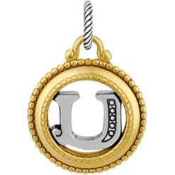 ABC Monogram Charm -Fashion Accessories Store abc monogram charm silver gold 2 d3c14a61 0ecf 4331 8e29 78a84f1e712d