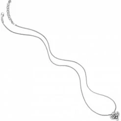 Alcazar Heart Badge Clip Necklace -Fashion Accessories Store alcazar heart badge clip necklace silver 2 3c0d80ff be93 402f 9409 1933ee57bbc7