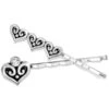 Alcazar Heart Bobby Pin Set -Fashion Accessories Store alcazar heart bobby pin set silver 0 22dc5ba3 0689 44c9 8161 f6922da46a70