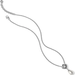 Alcazar Margaret Drop Necklace -Fashion Accessories Store alcazar margaret drop necklace silver pearl 2 c24edae0 3649 4fb9 8b07 0e6544f888a1