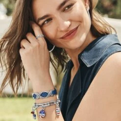 Americana Flip Flop Charm -Fashion Accessories Store americana flip flop charm multi 2