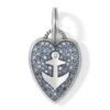 Anchor And Soul Charm -Fashion Accessories Store anchor and soul charm silver blue 0 b8cf4dd9 e39c 4ac8 9cad 9f691a24b4fe