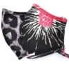 Animal Floral Face Mask (2 Pack) -Fashion Accessories Store animal floral face mask 2 pack multi 0
