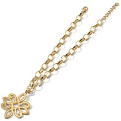 Apollo Necklace -Fashion Accessories Store apollo necklace brushed gold 3