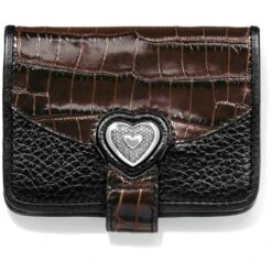 Bellissimo Heart Small Wallet -Fashion Accessories Store bellissimo heart small wallet black chocolate 0 9590401e 6c6c 4927 a93b 4d5be6588194