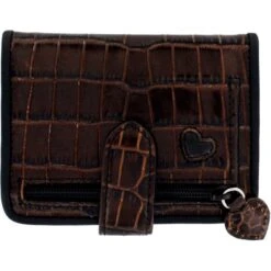 Bellissimo Heart Small Wallet -Fashion Accessories Store bellissimo heart small wallet black chocolate 3 f51235a9 4fcc 4a61 9055 8f09e9ef5adb