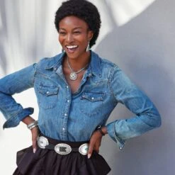 Blackbird Concho Belt 14 Blackbird Concho Belt -Fashion Accessories Store blackbird concho belt black turquoise 5