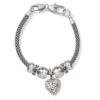 Blooming Heart Bracelet 1 Blooming Heart Bracelet -Fashion Accessories Store blooming heart bracelet silver pink 0 a591712a 47fb 4a4b a44a 2db980056053