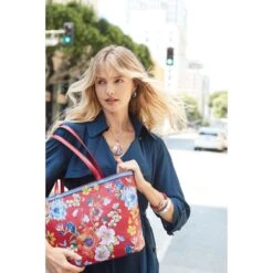 Blossom Hill Rouge Scarlet Tote -Fashion Accessories Store blossom hill rouge scarlet tote poppy 5