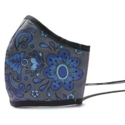 Blue Floral Face Mask (2 Pack) -Fashion Accessories Store blue floral face mask 2 pack multi 2