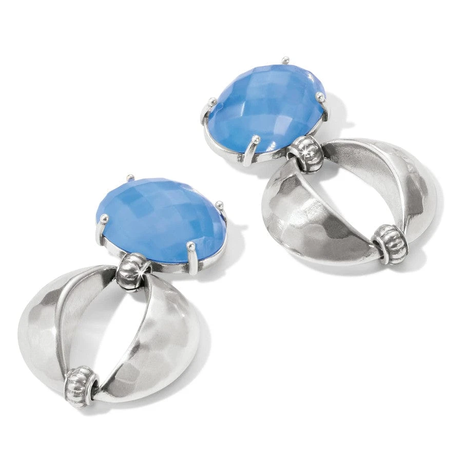 Blue Moon Bold Post Drop Earrings 4 Blue Moon Bold Post Drop Earrings - Image 2
