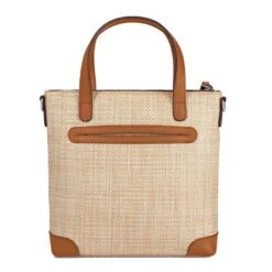 Briana Straw Tote -Fashion Accessories Store briana straw tote natural multi 2