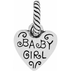 Brighton Baby Charm -Fashion Accessories Store brighton baby charm silver pink 2