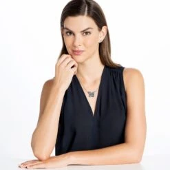 Brilliance 7MM Post Earrings -Fashion Accessories Store brilliance 7mm post earrings silver 3