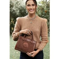 Carlina Top Handle Tote -Fashion Accessories Store carlina top handle tote whisky cognac 4 0d882331 1894 444c 9eb4 50c172819ec5