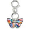 Colormix Butterfly Handbag Fob 2 Colormix Butterfly Handbag Fob -Fashion Accessories Store colormix butterfly handbag fob silver multi 0