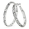 Contempo Large Hoop Earrings 1 Contempo Large Hoop Earrings -Fashion Accessories Store contempo large hoop earrings silver 0
