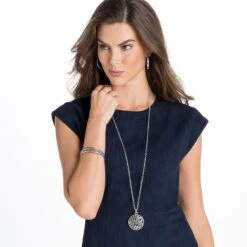 Contempo Large Hoop Earrings -Fashion Accessories Store contempo large hoop earrings silver 5