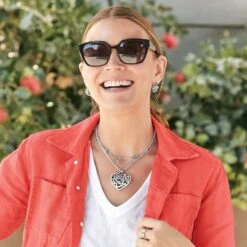 Contempo Linx Sunglasses -Fashion Accessories Store contempo linx sunglasses black silver 5