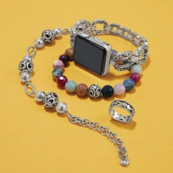 Contempo Linx Watch Band 12 Contempo Linx Watch Band -Fashion Accessories Store contempo linx watch band silver 3