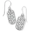 Contempo Token Tag French Wire Earrings -Fashion Accessories Store contempo token tag french wire earrings silver 0 0c8c29d4 6f2f 41dc 9788 a2eda7287e40