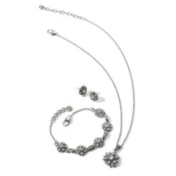 Cora Necklace -Fashion Accessories Store cora necklace silver 3
