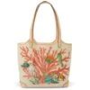 Coral Tote -Fashion Accessories Store coral tote natural multi 0 60695388 374b 44f9 a02e b0b6df506e7f