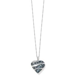 Crystal Passage Heart Necklace