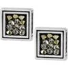 Crystal Rocks Post Earrings -Fashion Accessories Store crystal rocks post earrings silver metallic 0 fc450eb9 c946 47a4 8a77 779a2ad0823f