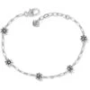 Daisy Chain Anklet -Fashion Accessories Store daisy chain anklet silver 0