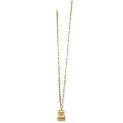 Dauphin Long Necklace 9 Dauphin Long Necklace -Fashion Accessories Store dauphin long necklace brushed gold 2 6d1c1f31 914d 4b89 b7b5 82019bced1ca