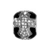 Dazzle Cross Bead -Fashion Accessories Store dazzle cross bead silver black 0 00521c04 a4a7 448d 9def 455b7680de13