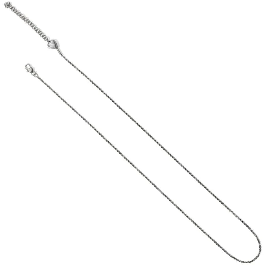 Dazzling Love Blue Heart Charm Necklace 4 Dazzling Love Blue Heart Charm Necklace - Image 2