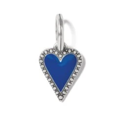Dazzling Love Blue Heart Charm Necklace 9 Dazzling Love Blue Heart Charm Necklace -Fashion Accessories Store dazzling love blue heart charm necklace silver blue 3 a5be270a 94ca 432d 8bab 95a6d530bf34