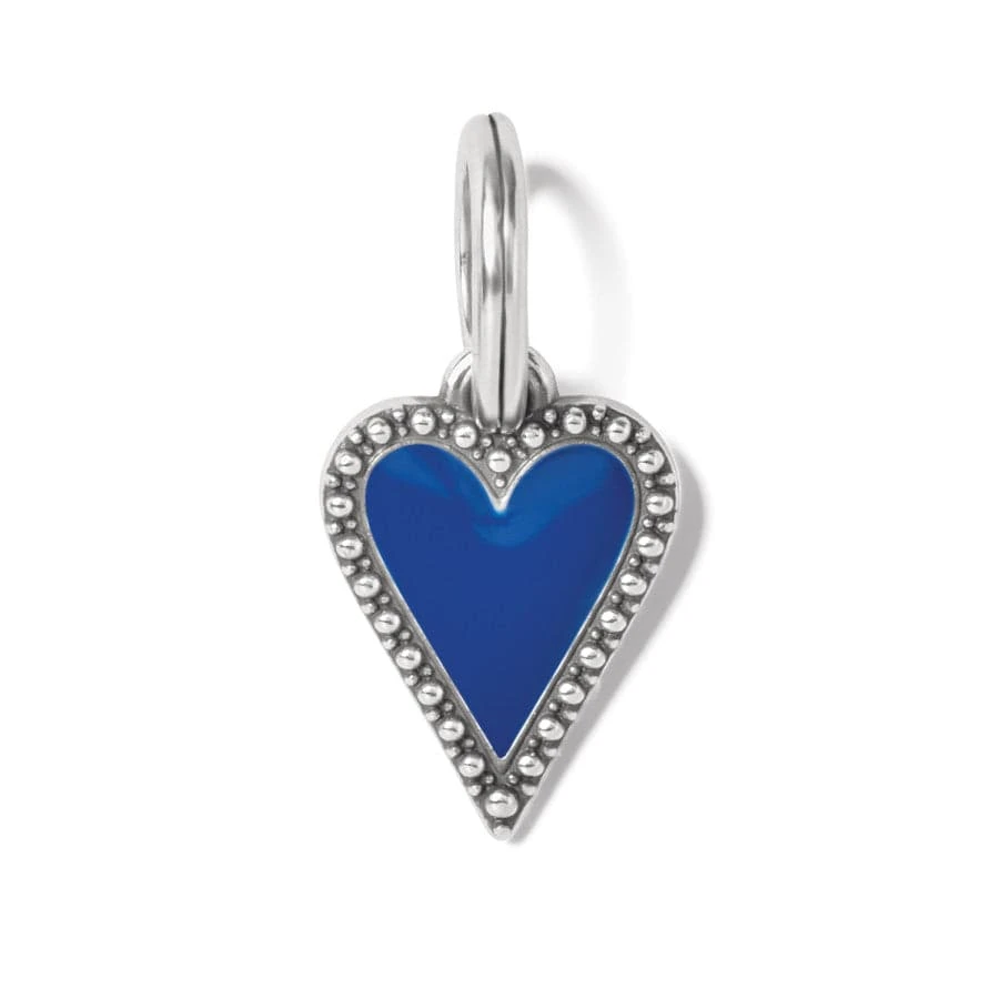 Dazzling Love Blue Heart Charm Necklace 6 Dazzling Love Blue Heart Charm Necklace - Image 4