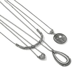 Del Rio Necklace -Fashion Accessories Store del rio necklace silver 3
