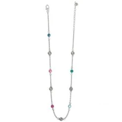 Elora Gems Drops Short Necklace