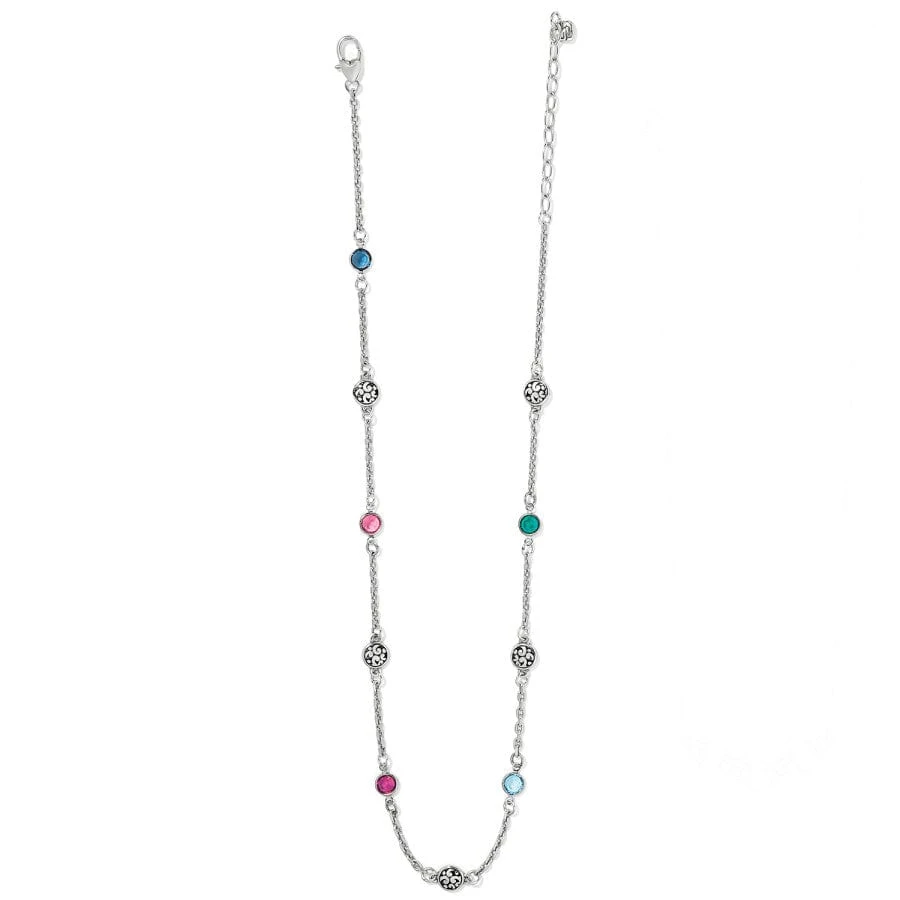 Elora Gems Drops Short Necklace 3 Elora Gems Drops Short Necklace