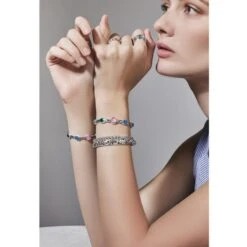 Elora Gems Ring -Fashion Accessories Store elora gems ring silver multi 3