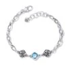 Elora Gems Sky Bracelet 2 Elora Gems Sky Bracelet -Fashion Accessories Store elora gems sky bracelet silver blue 0 c0966d91 232d 40b5 9f70 000bce152f87