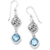 Elora Gems Sky French Wire Earrings -Fashion Accessories Store elora gems sky french wire earrings silver blue 0 9844c075 a79d 4945 aed8 9fc1a229f11f