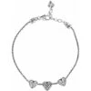 Enchanted Hearts Anklet -Fashion Accessories Store enchanted hearts anklet silver 0