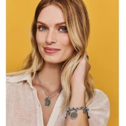 Ferrara Virtue Charm Bracelet -Fashion Accessories Store ferrara virtue charm bracelet silver gold 3 b53c2d56 bf4b 4fc7 bc36 8225e9356467