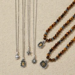 Ferrara Virtue Stella Petite Necklace -Fashion Accessories Store ferrara virtue stella petite necklace silver 2