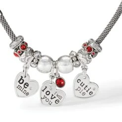 Forever Be Mine Charm -Fashion Accessories Store forever be mine charm silver 2 2d72bce4 954e 49ba beac f356fe4c6805
