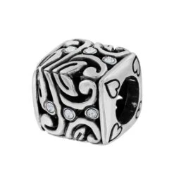 Giardino Cube Bead -Fashion Accessories Store giardino cube bead silver 2 0451f11f 43de 4d33 bd81 397c7072ea95