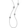 Halo Light Long Necklace 1 Halo Light Long Necklace -Fashion Accessories Store halo light long necklace silver white 0 26a88350 365a 4999 95e5 290afad71517