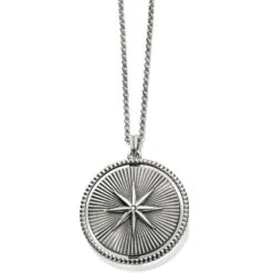 Halo Rays Round Pendant Necklace -Fashion Accessories Store halo rays round pendant necklace silver tanzanite 1 bb65abbe 6fc8 4d74 9031 8ac7566676a9