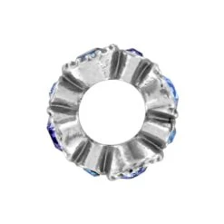 Halo Stargazer Spacer -Fashion Accessories Store halo stargazer spacer silver tanzanite 1 5d3fcd92 15cf 4912 97b2 fd3c0451a688