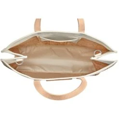 Happy Sunshine East West Burlap Tote 8 Happy Sunshine East West Burlap Tote -Fashion Accessories Store happy sunshine east west burlap tote multi 1